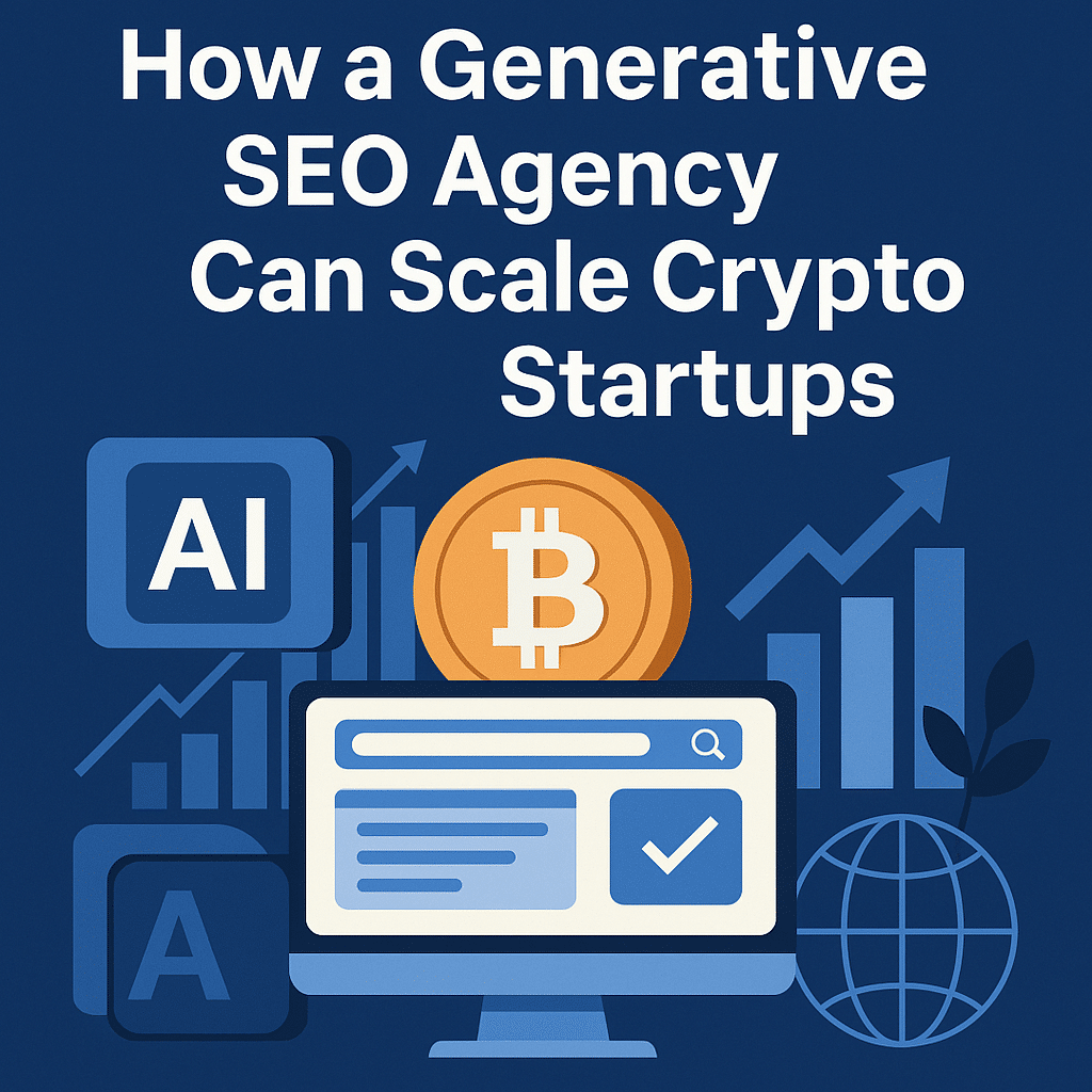 How a genertive SEO agency can scale crypto startups